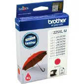 Brother LC225XLM, Magenta, Tinte auf Pigmentbasis, 1 Stück(e), 1200 Seiten, Einzelpackung