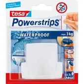 TESA Powerstrips Waterproof Doppel-Haken WAVE