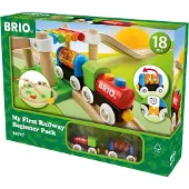 BRIO My First Schienen - 18 Teile - Mehrfarbig 33727 - - One Size - Züge