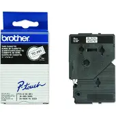 Brother TC-291 - (9 mm) - Schwarz auf weiß - Tape