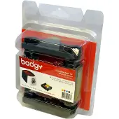 Evolis Set für 100 Karten 100x PVC-Karten 0,76mm Farbband
