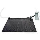 Intex Solarmatte Poolheizung PVC 1,2x1,2 m Schwarz 28685