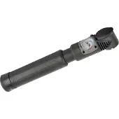 Fischer Fahrrad Mini-Pumpe mit umschaltbarem Druck/Volumen