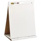 3M Post-it Super Sticky Meeting Charts 563R, B 508 x H 584 mm, 1 Block/20 Blatt, weiß, blanko
