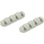 Bluelounge Design Multi Adhesive Cable Organizer 2 Units Durchsichtig