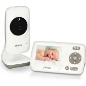 Alecto DVM71 - Babyphone mit Kamera und 2,4-Zoll-Farbbildschirm - Weiß