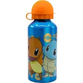 Pokémon - Trinkflasche - 400 ml - Aluminium - Blau/Gelb m. Pikac - - One Size - Trinkflaschen