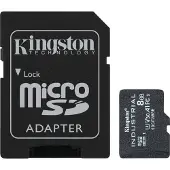 Kingston UHS-I 8 GB, microSDHC/SDXC-Industriekarte, Flash-Speicherklasse Klasse 10, UHS-I, U3, V30, A1, SD-Adapter