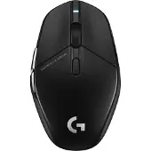 Logitech G 910-006106, rechts, Optisch, RF Wireless + Bluetooth, 25600 DPI, 1 ms, Schwarz