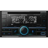 Kenwood Electronics DPX-7300DAB, Schwarz, 2 DIN, CD, AAC, FLAC, MP3, WAV, WMA, LCD, Deutsch, Englisch, Spanisch, Französisch, Russisch