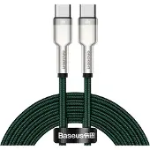 Baseus 6953156202399, 2 m, USB B, USB C, USB 2.0, 0,48 Gbit/s, Grün