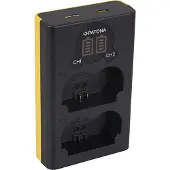 PATONA Dual LCD USB Ladegerät für Fuji NP-W235