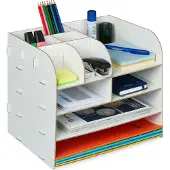 Relaxdays Schreibtisch Organizer