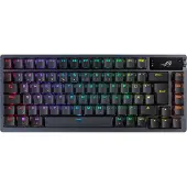 Asus ROG Azoth, Verkabelt & Kabellos, USB + RF Wireless + Bluetooth, Mechanischer Switch, QWERTZ, RGB-LED, Schwarz