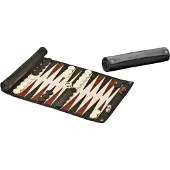 Philos Backgammon rollbares Spielfeld - Kunstleder (1713) (+)