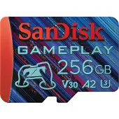 SanDisk SDSQXAV-256G-GN6XN, 256 GB, MicroSD, UHS-I, 190 MB/s, 130 MB/s, Blau