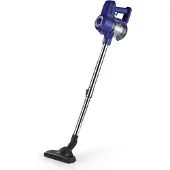 Cleanmaxx 11022, Trocken, EPA, Zyklonal, HEPA 11, Beutellos, Blau, Grau