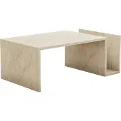 Skye Decor , Memo - Travertine, Couchtische, Travertin, 86,8 x 32,4 x 50 cm