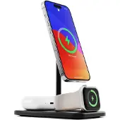 TwelveSouth HiRise 3 Deluxe 3-in-1 Wireless Charger – schwarz