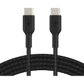 Belkin CAB004BT2MBK, 2 m, USB C, USB C, Schwarz