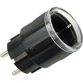Shelly Plug S Gen3, black - Matter - WiFi smart plug
