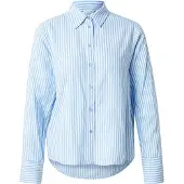 ONLY Hemd Berit 15320243 Himmelblau Regular Fit