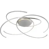ESCALE Space 100 LED-Deckenleuchte-Aluminium geschliffen-mit LED (2700K)