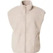 Pieces Pcsadia Teddy Weste | Beige | XS
