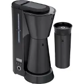 WMF KITCHENminis 0412260071, Filterkaffeemaschine, 0,625 l, Gemahlener Kaffee, 760 W, Schwarz