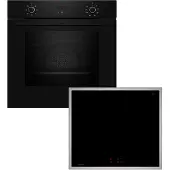 NEFF BX36IB0, Zonen-Induktionskochfeld, 4 Zone(n), Glaskeramik, Schwarz, Berührung, 58,3 cm