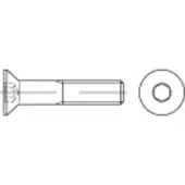 Toolcraft 148844 Senkschrauben M6 25 mm Innensechskant Stahl 100 St.