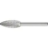 PFERD 22407436 Fr?sestift HSS Flamme L?ngde 70 mm M?l, ? 12 mm Arbejdsl?ngde 30 mm Skaftdiameter 6 mm 1 stk.