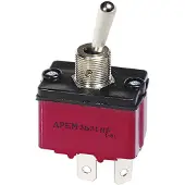 APEM Kippschalter 1-polig E-E 6A 250VAC