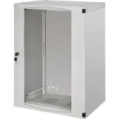 Logilink W15F64G, Wandmontiertes Regal, 50 kg, 25 kg, Grau