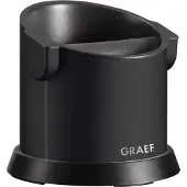 Graef 146455, Kaffeesatzbehälter, CM 80, ES 80, ES 90, ES 91, ES81, CM 81, CM 90, CM 95, ES85EU, ES 86, ES 70, CM 70, ES85 + CM800,..., Schwarz, Aluminium, Kunststoff, Gummi, 1 Stück(e)