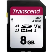 Transcend 410M, 8 GB, SDHC, Klasse 10, MLC, 95 MB/s, 20 MB/s