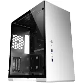 Jonsbo U5S - PC - Silber - ATX - ITX - micro ATX - Aluminium - Stahl - Gehärtetes Glas - Gaming - 16 cm