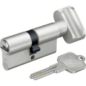 Basi - V55 - Profil-Knaufzylinder - K30/30 mm - Gleichschließend