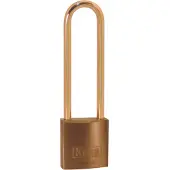Kasp K12030L70BD Hængelås 30 mm Gyldengul Nøglelås