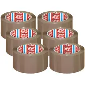TESA Packband tesapack 4195, PP-Folie, L 66 m x B 50 mm, braun, 6 Rollen