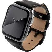 JT BERLIN Apple Watch 42/44/45/49mm - Charlie schwarz