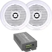 Lyndahl LYNCS180IPS2 2-Wege Set Einbau-Lautsprecher 120 W 4 Ω Weiss 1 Set
