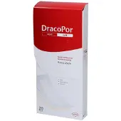 Dräco Dracopor Wundverband 9x25 cm steril 20 St Pflaster