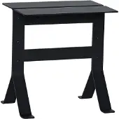 Hubsch Klappbarer Beistelltisch schwarz – 992009