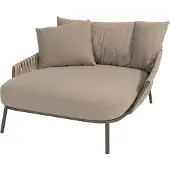 4 Seasons Outdoor Montera 2 Sitzer Daybed mit Kissen