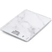 Soehnle Digitale Küchenwaage Page Compact 300 Marmor aus Glas