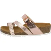 Lico Natural Glitter Damen Pantoletten, Rose, 36 EU