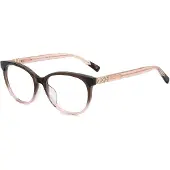 Missoni MIS 0212/G Damen-Brille inkl. Gläser Vollrand Eckig Acetat-Gestell 53/16/145, braun