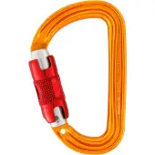 Petzl - SMD Twist-Lock - Verschlusskarabiner Gr With locking system - RL orange