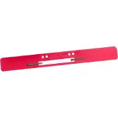 Leitz Heftstreifen PP 3.5x31cm 25ST rot